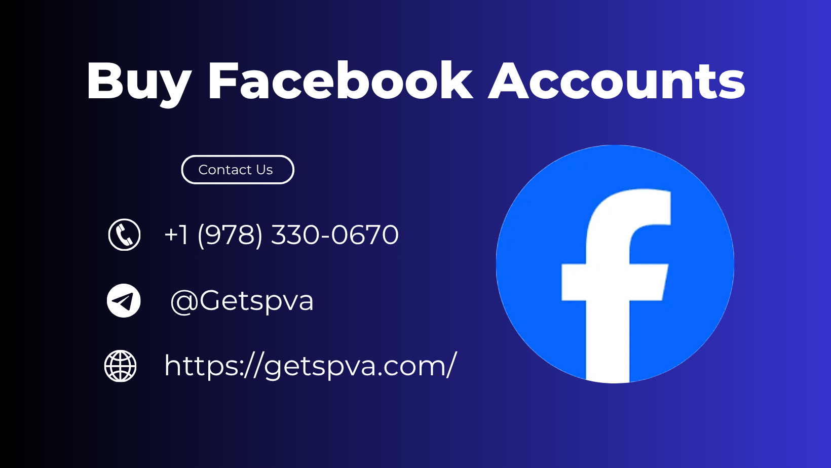 Buy Facebook Accounts