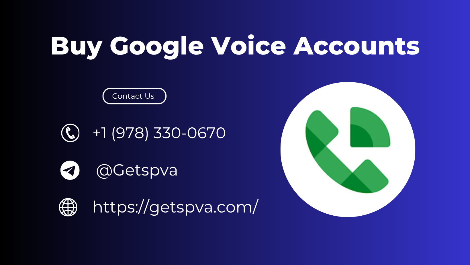 Buy Google Voice Accounts